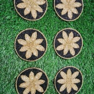 Beadwork Coasters - Bloom