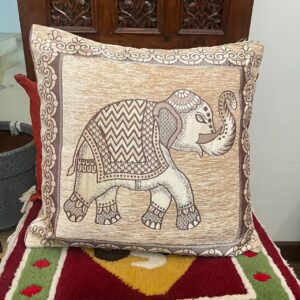 Elegant Cloth Cushion Cover - Velvet Elephant