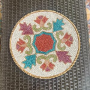 Beadwork Infinity Design Table Mats - Rangoli