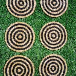 Beadwork Coasters - Spiral