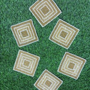 Beadwork Coasters - Square