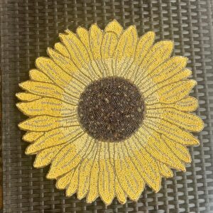 Beadwork Table Mats - Sunflower Bright