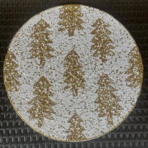 Beadwork Table Mats - Trees