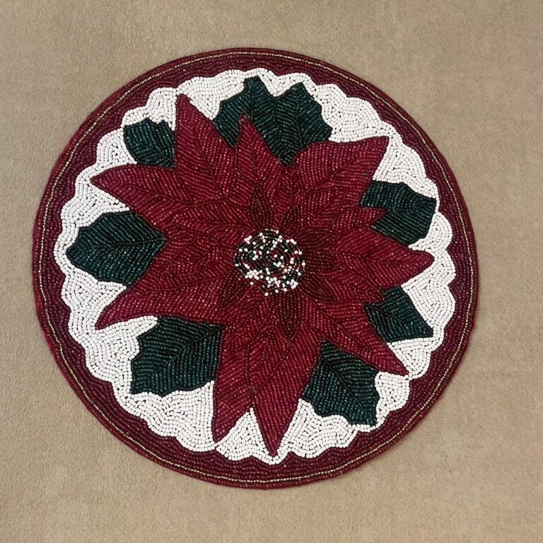 Blossom Red : Size 15 Inches Diameter